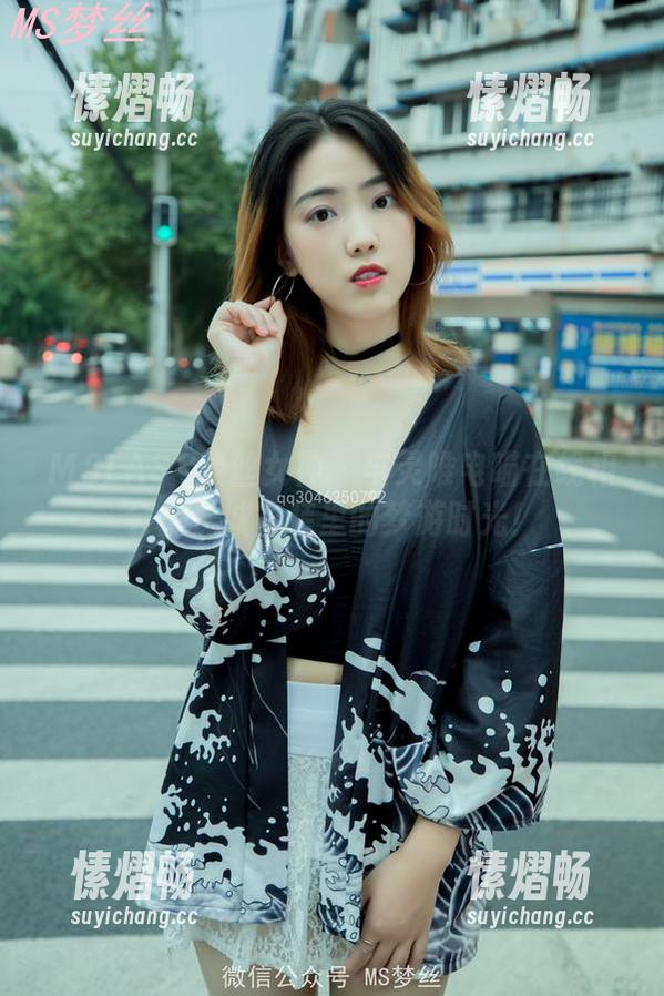 MSLASS梦丝女神 - 与灵唯电喵在线相会：长城古装里的梦游时光！