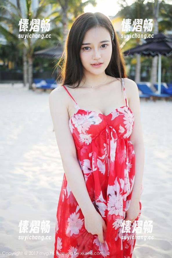 MyGirl美媛馆 - 糯美子的镂空写真大放送，免费送你一堆艺术感！