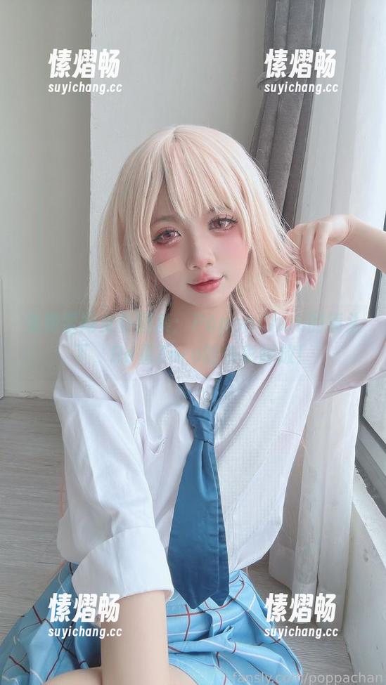 PoppaChan 免费雷姆女仆图集:PoppaChan的镜头下,Re蟊Zero的色彩释放!