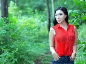 TuiGirl推女郎 – 醉在夏婉婉的天台，原图和作品都在调皮躲藏。