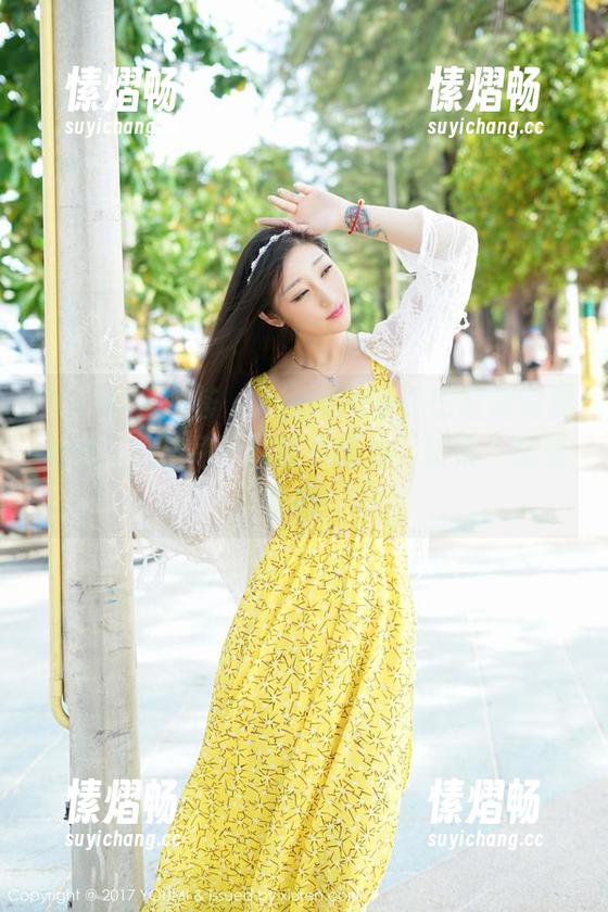 YouMi尤蜜荟 - Angela小热巴红裙写真合集：这条裙子简直有魔力，快来一起羡慕吧！