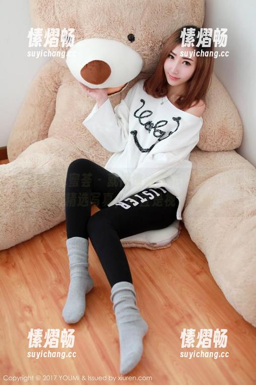 YouMi尤蜜荟-娜露selena YouMi尤蜜荟 - 就问谁能抗拒娜露selena肉丝精选写真,简直是视觉美食!