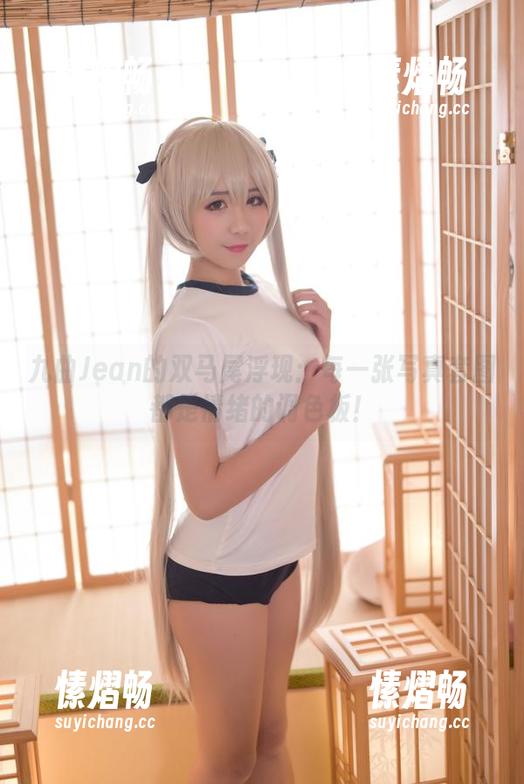 九曲Jean的双马尾浮现：每一张写真套图都是情绪的调色板！