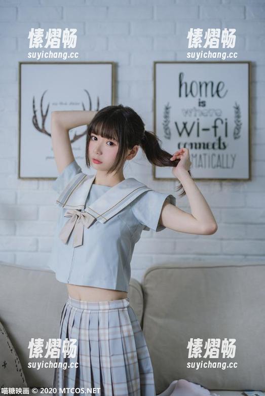 喵糖映画的兔耳女友，原图下载后你会不会也想买一对耳朵啊？