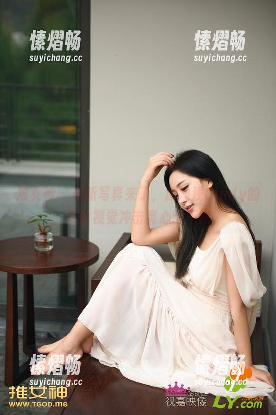 推女神 - 最新写真来了，颜浅浅Cindy的灰丝视觉冲击真心甜不腻