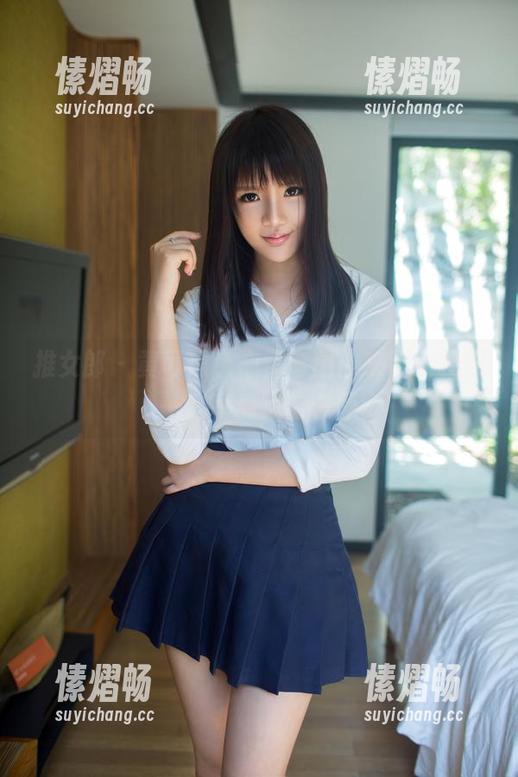 推女郎 - 黄可黑色心情套图：来吧，我们一起享受这份宁静