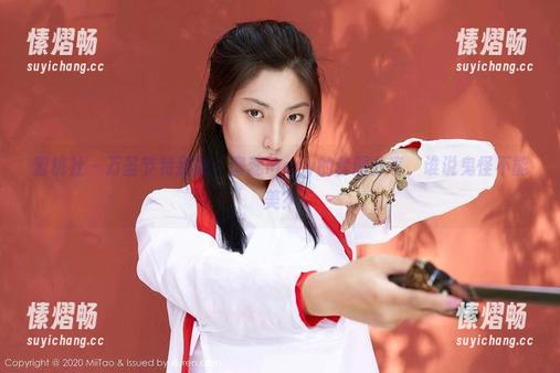 蜜桃社 - 万圣节特别版：蜜蕊Mary的套图分享，谁说鬼怪不能美？